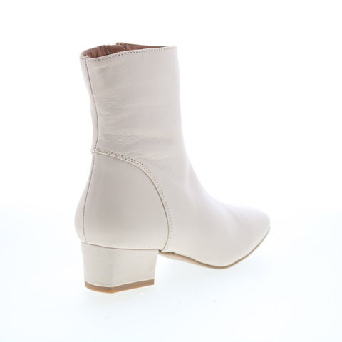 Aquatalia Selini Waterproof L490310 Womens White Ankle & Booties Boots