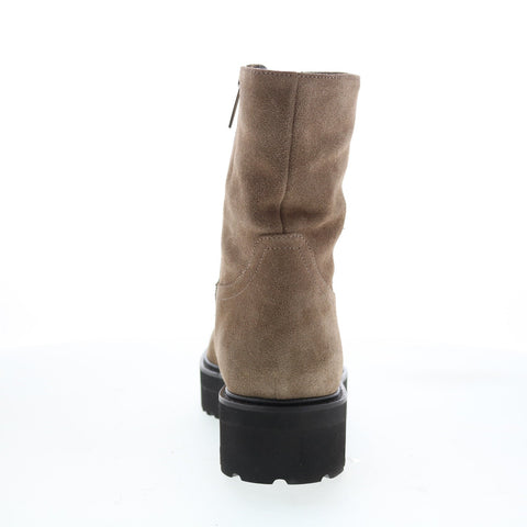 Aquatalia Sada Waterproof L491854 Womens Gray Suede Casual Dress Boots