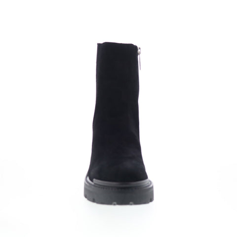 Aquatalia Vaira Waterproof L492101 Womens Black Suede Ankle & Booties Boots