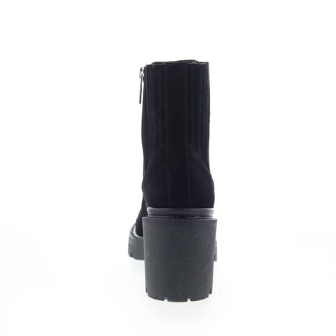 Aquatalia Vaira Waterproof L492101 Womens Black Suede Ankle & Booties Boots