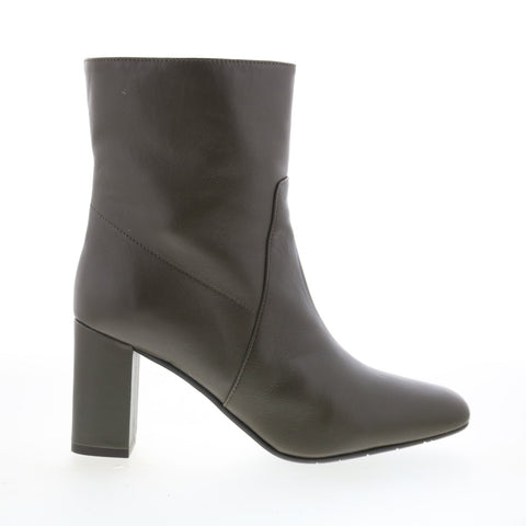 Aquatalia Luzio Waterproof L495480 Womens Green Leather Ankle & Booties Boots