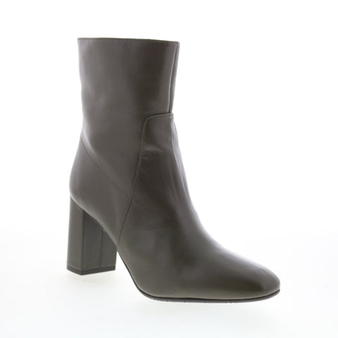 Aquatalia Luzio Waterproof L495480 Womens Green Leather Ankle & Booties Boots