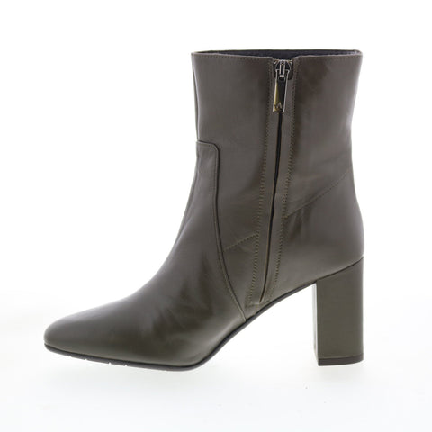 Aquatalia Luzio Waterproof L495480 Womens Green Leather Ankle & Booties Boots