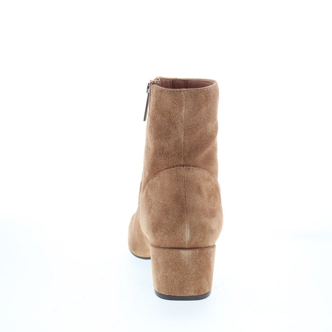 Aquatalia Larra Waterproof L516834 Womens Brown Suede Ankle & Booties Boots