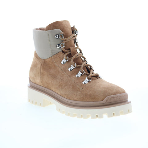 Aquatalia Cynthia Waterproof L533934 Womens Brown Suede Casual Dress Boots
