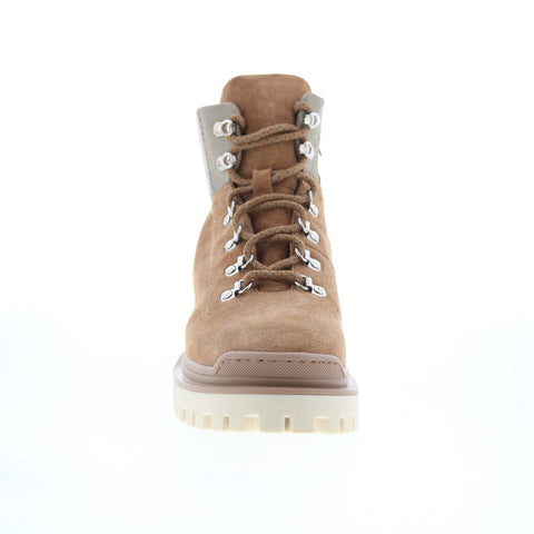 Aquatalia Cynthia Waterproof L533934 Womens Brown Suede Casual Dress Boots