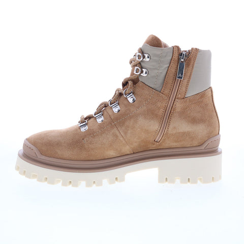 Aquatalia Cynthia Waterproof L533934 Womens Brown Suede Casual Dress Boots
