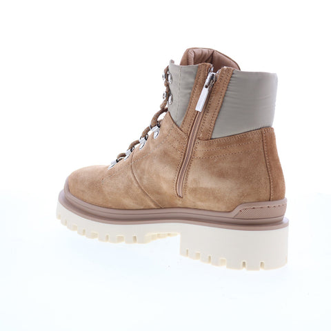Aquatalia Cynthia Waterproof L533934 Womens Brown Suede Casual Dress Boots