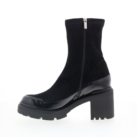Aquatalia Vanna Waterproof L550201 Womens Black Ankle & Booties Boots