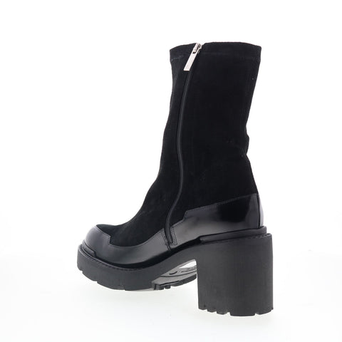 Aquatalia Vanna Waterproof L550201 Womens Black Ankle & Booties Boots