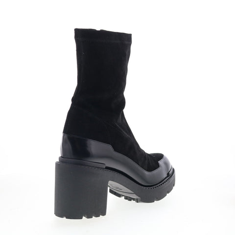 Aquatalia Vanna Waterproof L550201 Womens Black Ankle & Booties Boots