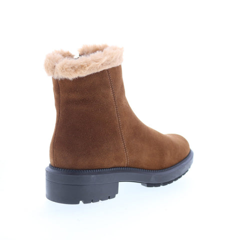 Aquatalia Lisanna Waterproof L552634 Womens Brown Suede Casual Dress Boots