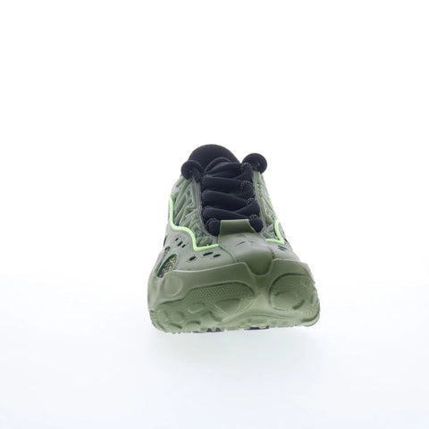Puma Lamelo Ball LaFrance RNR Camo Mens Green Mesh Lifestyle Sneakers Shoes