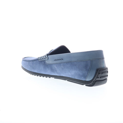 Zelli Italia Laguna Blu Penny Loafer Mens Blue Loafers & Slip Ons Penny Shoes