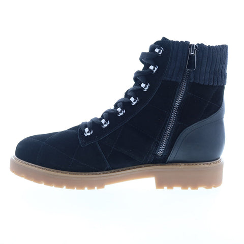 Easy Spirit Lakely Martha Stewart Womens Black Wide Suede Casual Dress Boots