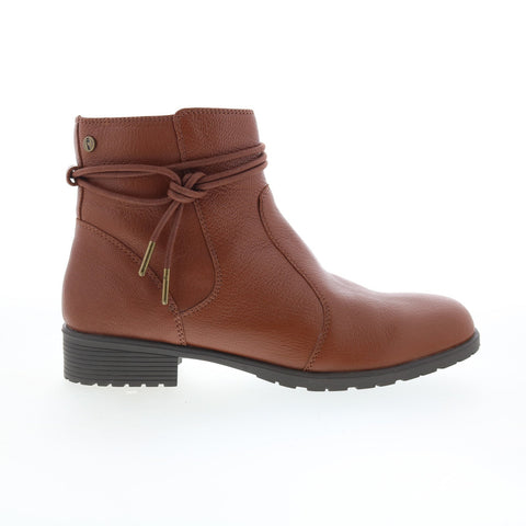 Strive Strive Lambeth LAMBETH Womens Brown Leather Casual Dress Boots