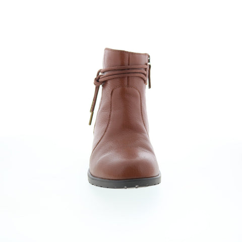 Strive Strive Lambeth LAMBETH Womens Brown Leather Casual Dress Boots