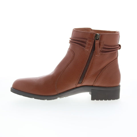 Strive Strive Lambeth LAMBETH Womens Brown Leather Casual Dress Boots