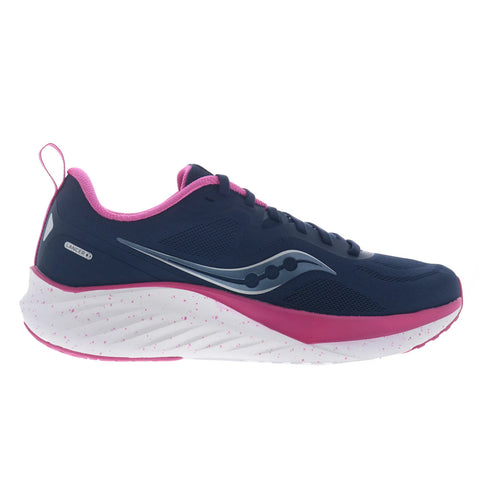 Saucony Lancer 3 S18226-16 Womens Purple Mesh Lace Up Athletic Running Shoes