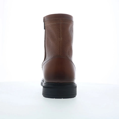 Johnston & Murphy Latham 24-7122 Mens Brown Leather Lace Up Casual Dress Boots