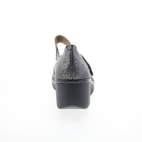 Fly London Lato LATO263FLY-005 Womens Black Leather Mary Jane Flats Shoes