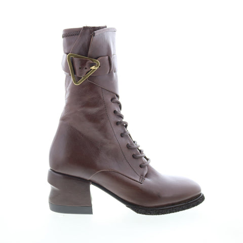 A.S. 98 Layne Womens Brown Leather Zipper Casual Dress Boots