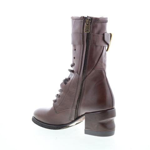 A.S. 98 Layne Womens Brown Leather Zipper Casual Dress Boots