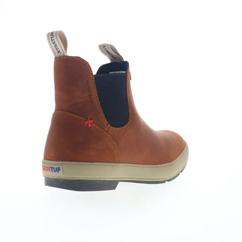 Xtratuf Leather Legacy Chelsea Waterproof LCM700 Mens Brown Chelsea Boots