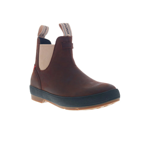 Xtratuf Legacy Leather Chelsea LCW901 Womens Burgundy Chelsea Boots