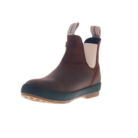 Xtratuf Legacy Leather Chelsea LCW901 Womens Burgundy Chelsea Boots