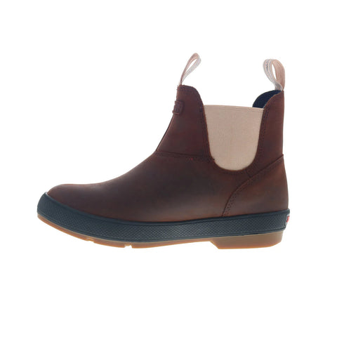 Xtratuf Legacy Leather Chelsea LCW901 Womens Burgundy Chelsea Boots