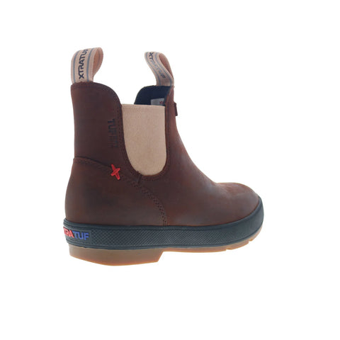 Xtratuf Legacy Leather Chelsea LCW901 Womens Burgundy Chelsea Boots