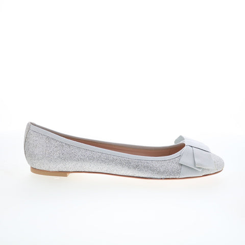 Le Mie Ballerine Le Mie 3 Womens Silver Synthetic Ballet Flats Shoes