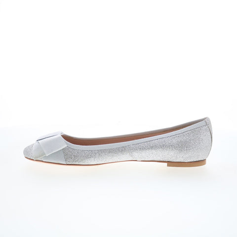 Le Mie Ballerine Le Mie 3 Womens Silver Synthetic Ballet Flats Shoes