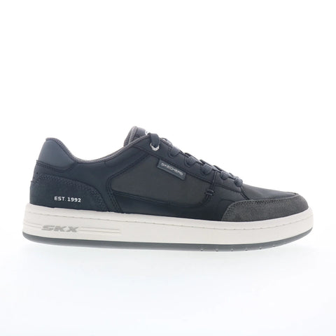 Skechers League - Imperion 254073-BKGY Mens Black Lifestyle Sneakers Shoes