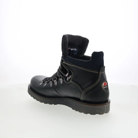 Pajar Leathem 77649 Mens Black Leather Lace Up Ankle Boots