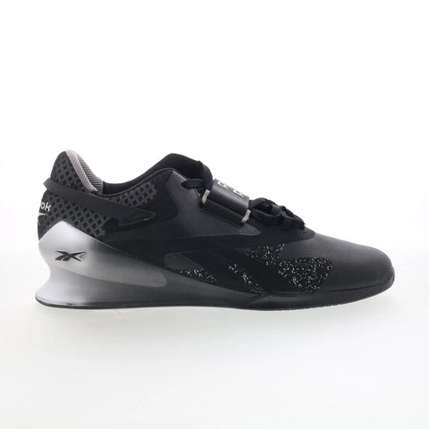Reebok Legacy Lifter II Mens Black Synthetic Athletic Weightlifting Shoes