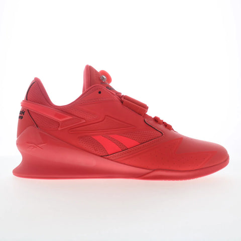 Reebok Legacy Lifter III Mens Red Synthetic Athletic Weightlifting Shoes