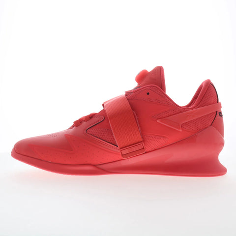 Reebok Legacy Lifter III Mens Red Synthetic Athletic Weightlifting Shoes
