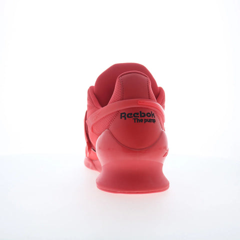 Reebok Legacy Lifter III Mens Red Synthetic Athletic Weightlifting Shoes