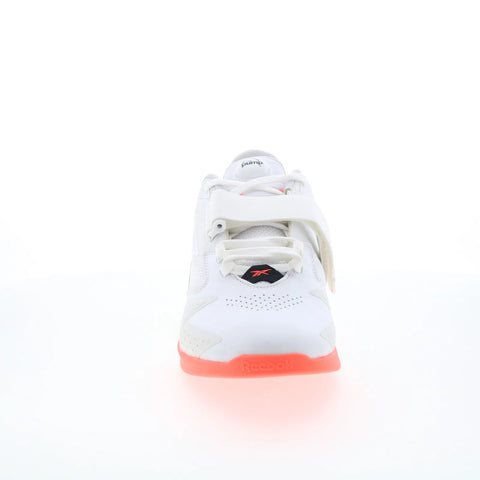 Reebok Legacy Lifter III Mens White Synthetic Athletic Weightlifting Shoes