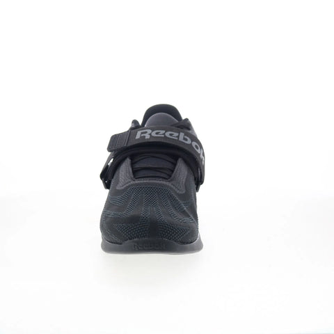 Reebok Legacy Lifter IV Mens Black Mesh Athletic Weightlifting Shoes