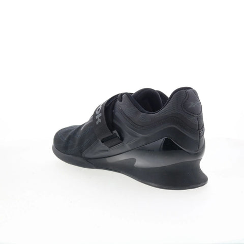 Reebok Legacy Lifter IV Mens Black Mesh Athletic Weightlifting Shoes