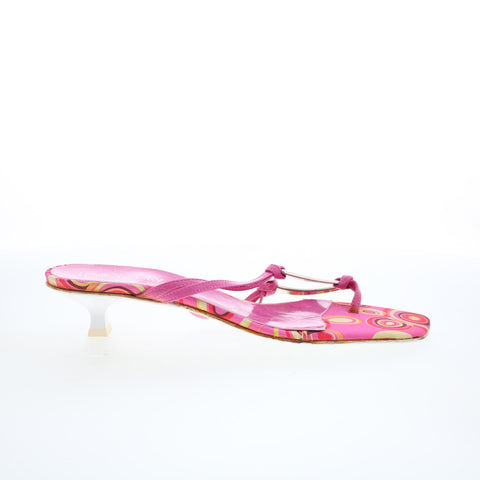 Lemon Dry Vernice Fuxia LEMON 4 Womens Pink Synthetic Mules Heels Shoes