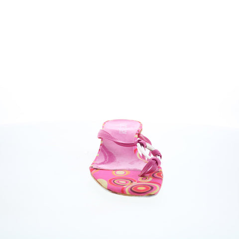 Lemon Dry Vernice Fuxia LEMON 4 Womens Pink Synthetic Mules Heels Shoes