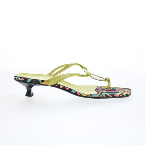 Lemon Dry Vernice Verde LEMON 3 Womens Green Synthetic Mules Heels Shoes
