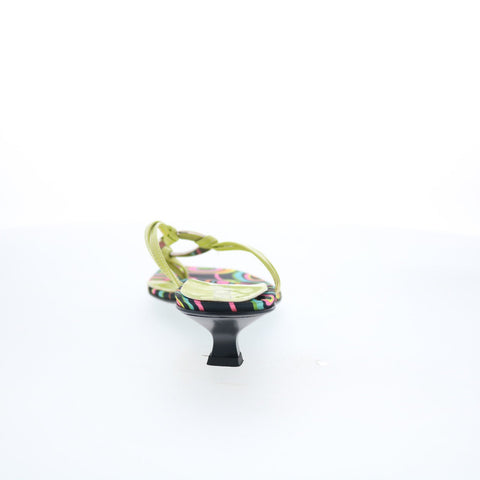 Lemon Dry Vernice Verde LEMON 3 Womens Green Synthetic Mules Heels Shoes