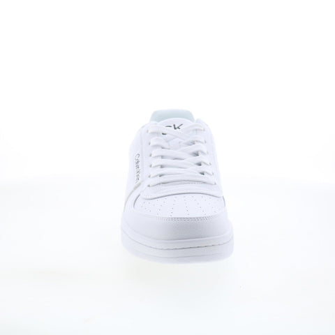 Calvin Klein Lento 2 CMLENTO2 Mens White Synthetic Lifestyle Sneakers Shoes