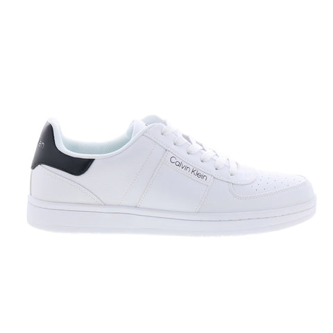Calvin Klein Lento 2 CMLENTO2 Mens White Synthetic Lifestyle Sneakers Shoes
