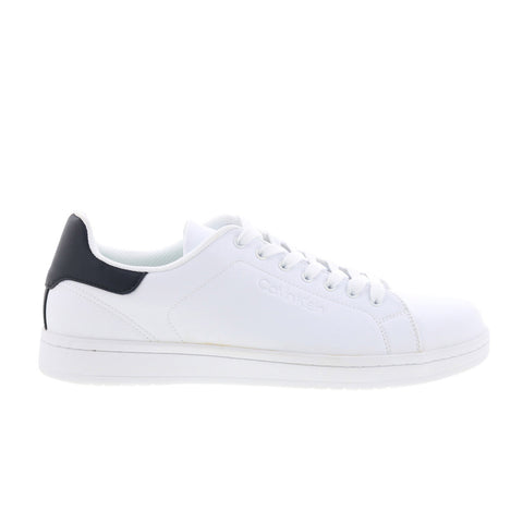 Calvin Klein Leto CMLETO Mens White Synthetic Lifestyle Sneakers Shoes